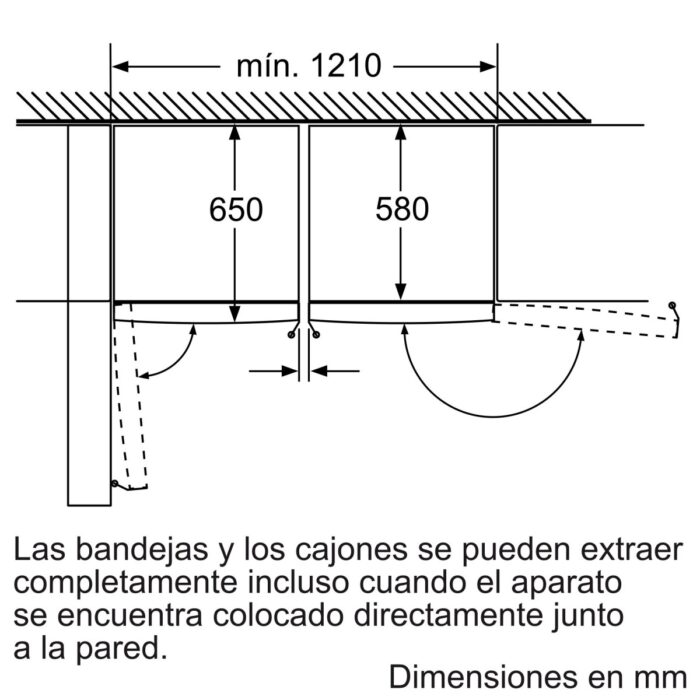 Congelador vertical Balay NoFrost Blanco 3GFE563WE - Imagen 4