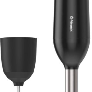 Vitamix Batidora de inmersión de 2 velocidades + batidor, negro