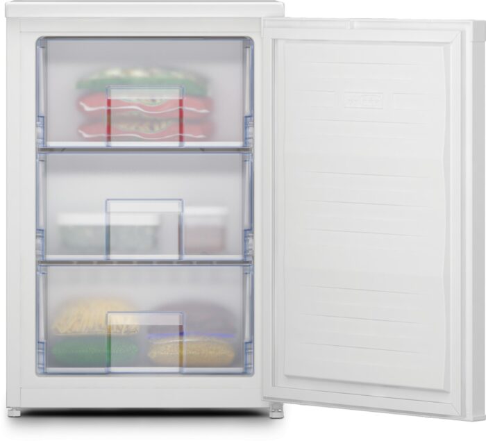 Congelador vertical Beko FNE1074N Independiente 86 L E Blanco - Imagen 3