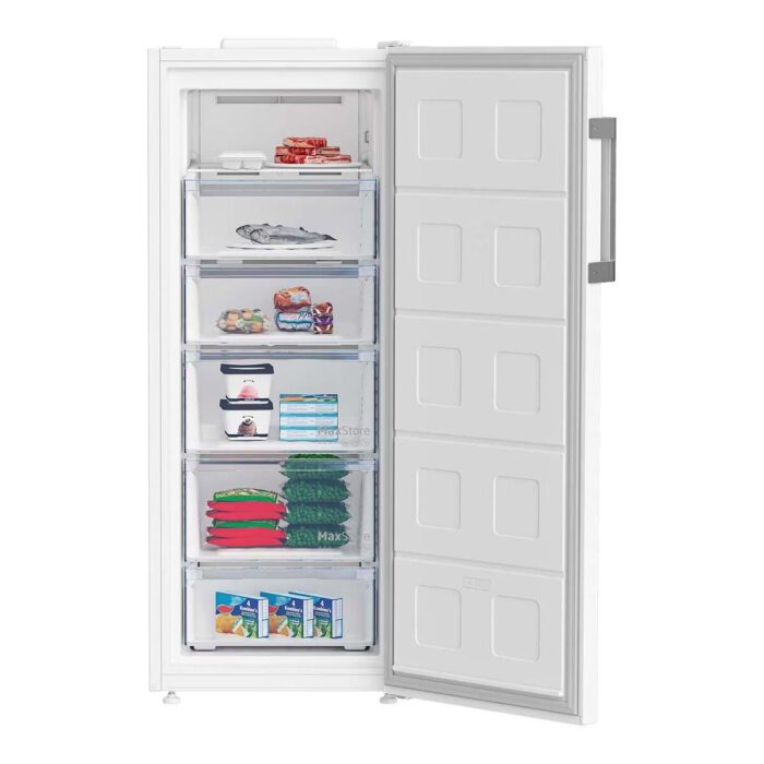 Congelador vertical Beko B3RFNE274W, Blanco, No Frost, 220 L, E - Imagen 4