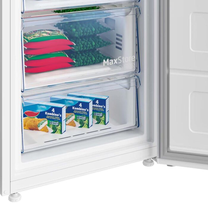 Congelador vertical Beko B3RFNE274W, Blanco, No Frost, 220 L, E - Imagen 9