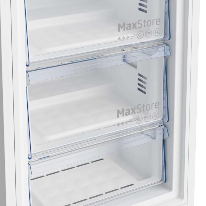 Congelador vertical Beko B3RFNE274W, Blanco, No Frost, 220 L, E - Imagen 10