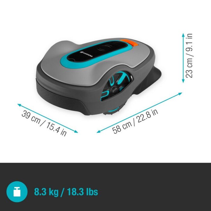 Gardena Sileno Life Robot Cortacésped a Batería Bluetooth 1250m2 - Imagen 2