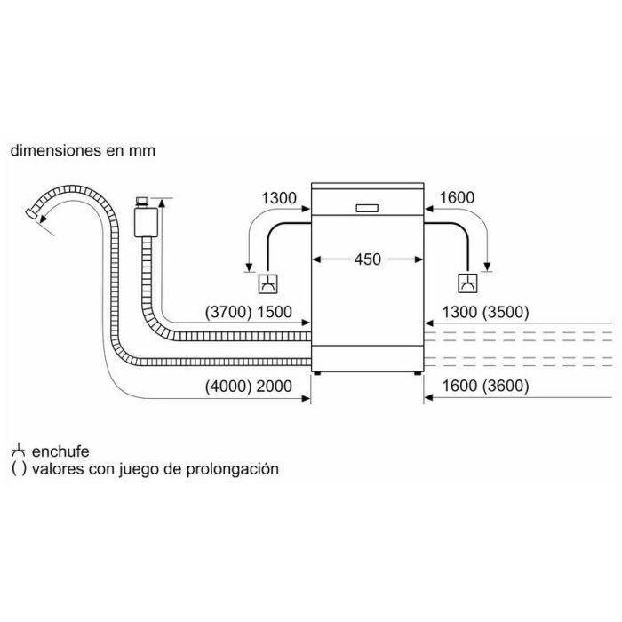 Bosch SPV2HKX42E Lavavajillas Integrable Capacidad 10 Cubiertos E - Imagen 2