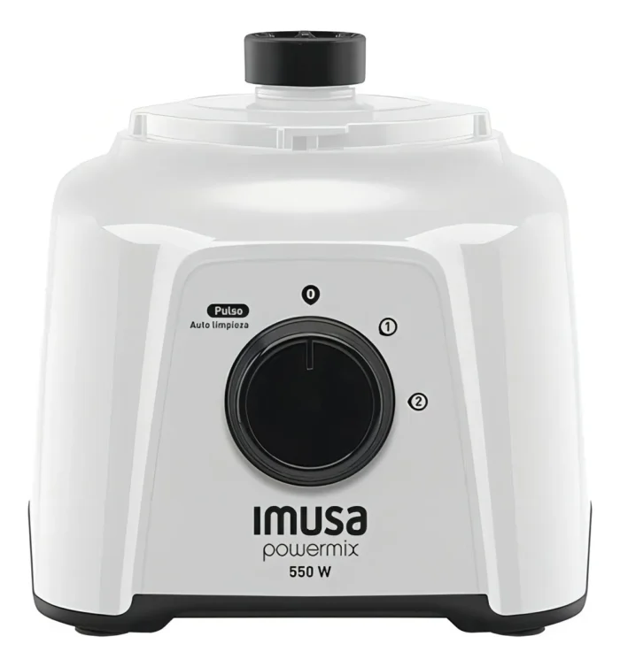 Licuadora Imusa PowerMix Plus 2V 2 L blanca con vaso de plástico 110V - Imagen 2