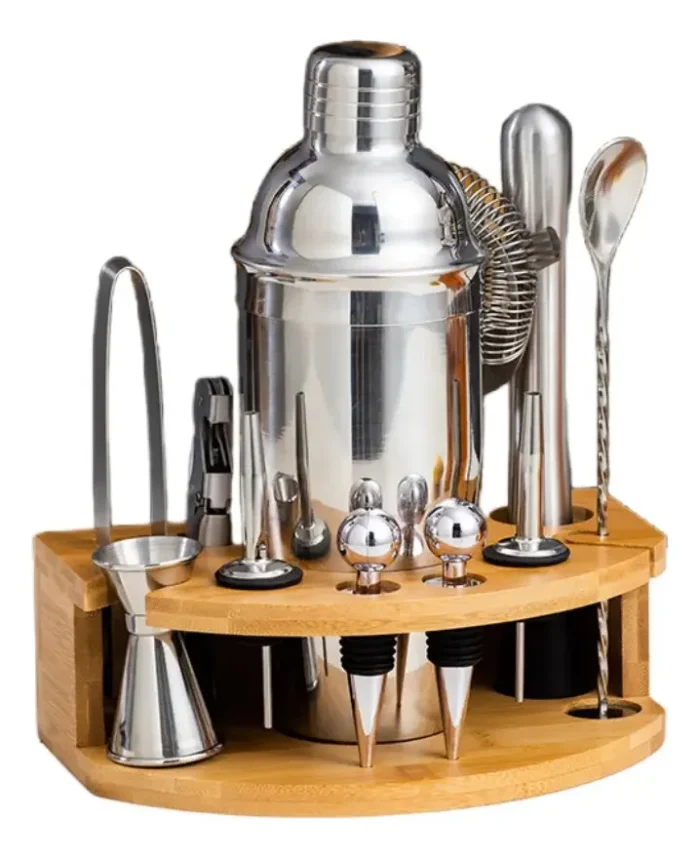 Set Bartender Cocteleria Acero Inoxidable 12 Piezas