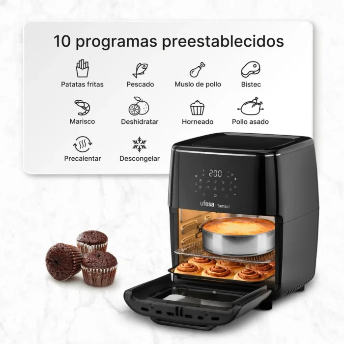 Freidora de aire digital 12L Sensei - Imagen 3