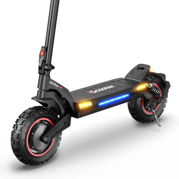 iScooter - Patinete eléctrico iScooter iX7 Pro de 10'', 2*1000W 48V17.5Ah, control por aplicación, suspensiones dobles - Imagen 5