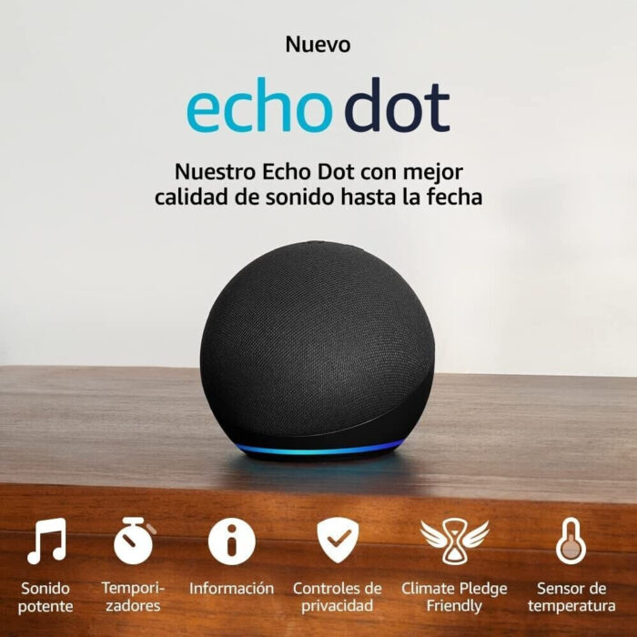 Amazon Echo Dot (5.ª generación) antracita - Imagen 2