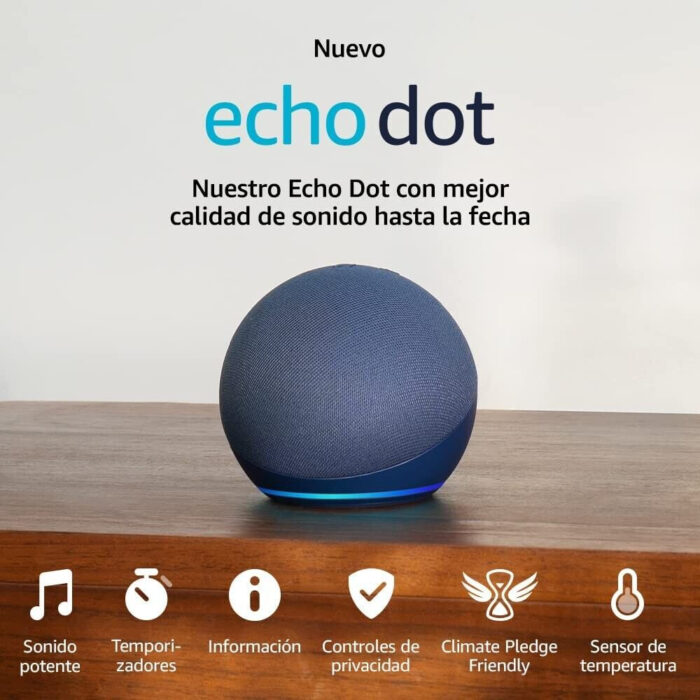 Amazon Echo Dot (5.ª generación) azul marino - Imagen 2