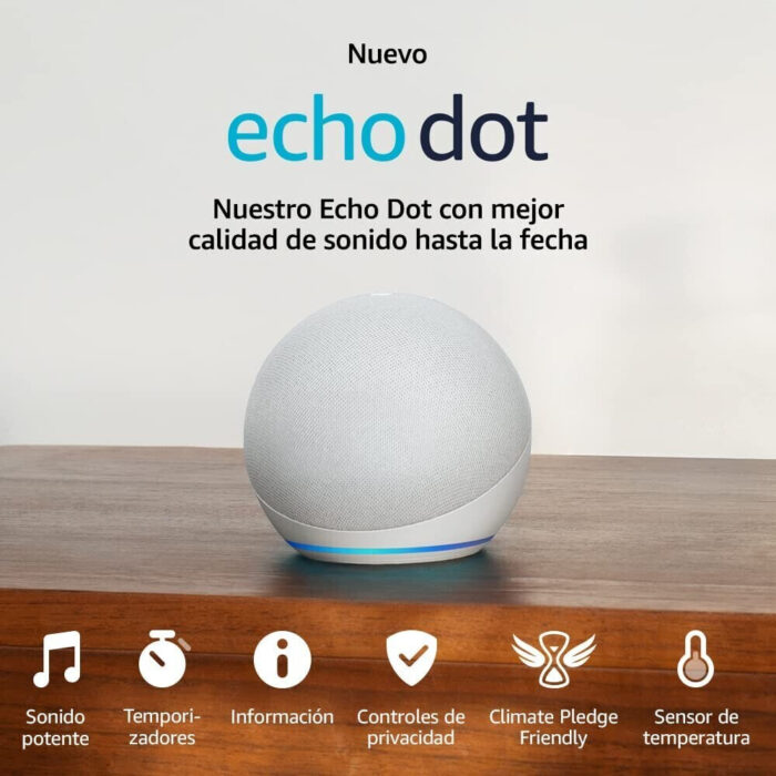 Amazon Echo Dot (5.ª generación) blanco - Imagen 2