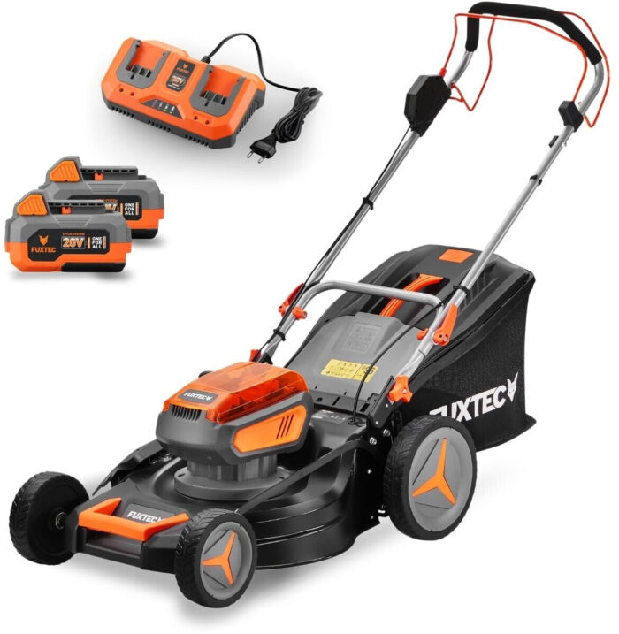 FUXTEC FX-E2RM46 (con 2 baterías de 4 Ah y cargador dual)
