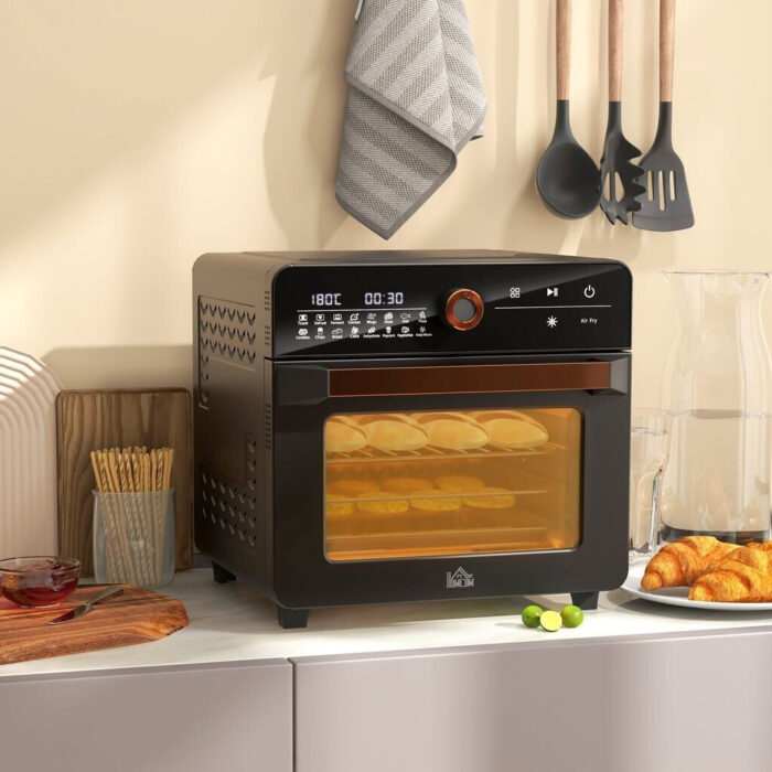 HomCom 20L Mini Oven Air Fryer - Imagen 2